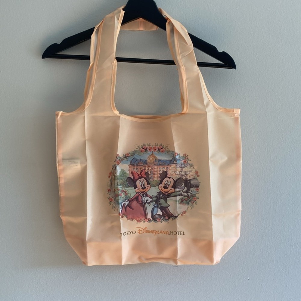 Disney Tokyo Hotel Disneyland Japan Nylon Tote Bag NEW